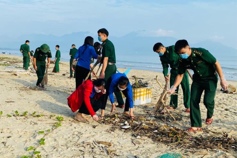 Da Nang, in response to the global cleaning effort