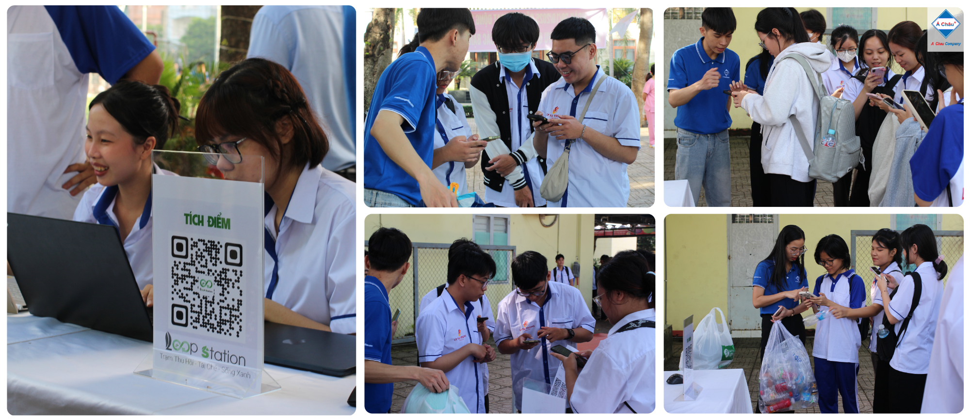 ứng dụng miniapp Trạm thu hồi rác thải Loop Station