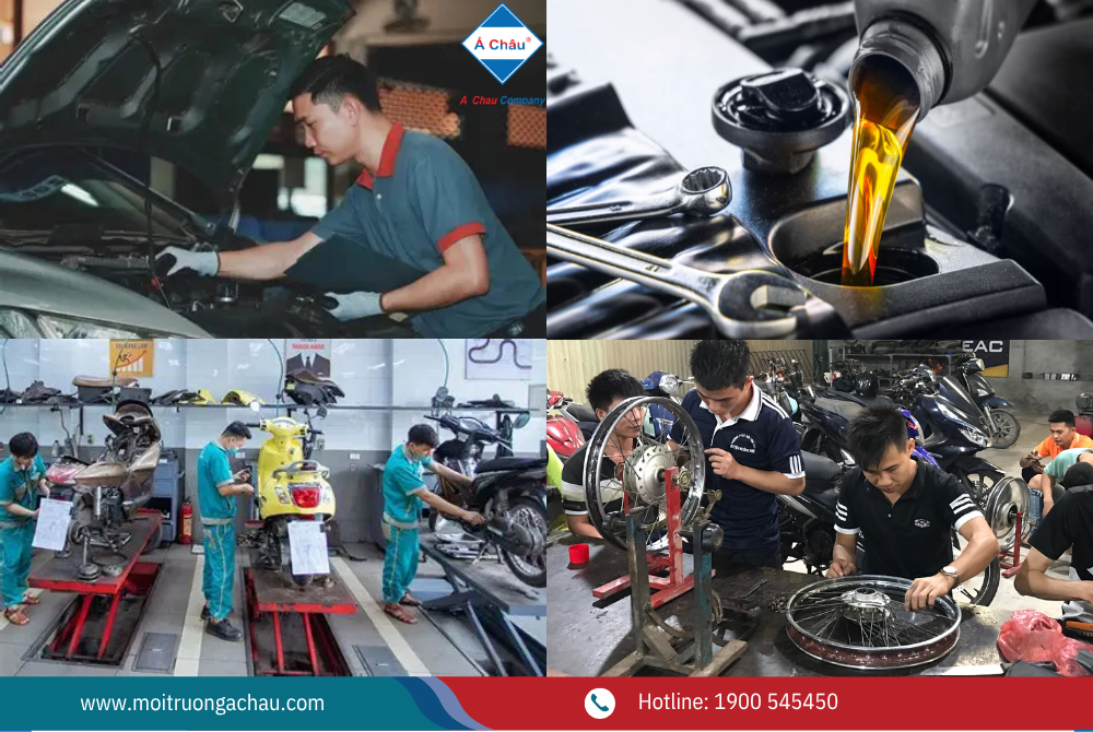 Vải lau công nghiệp ngành ô tô xe máy