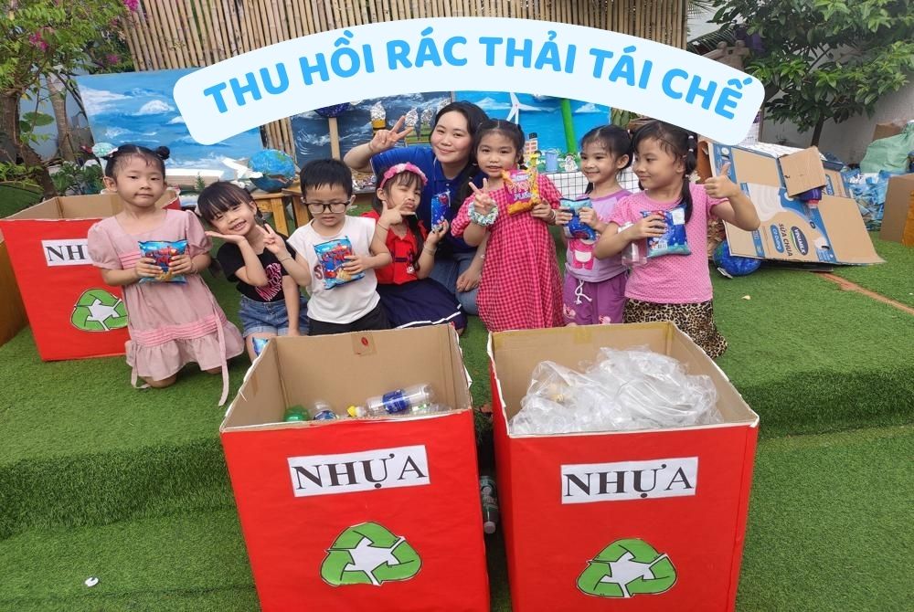 Infographic | 3 ý tưởng cho hoạt động thu hồi rác tái chế dành cho "trường học xanh"