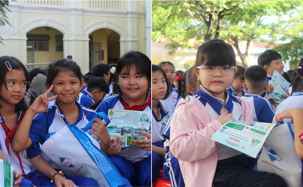 Tây Ninh tổ chức tập huấn phân loại rác và bảo vệ di sản thiên nhiên cho học sinh tiểu học