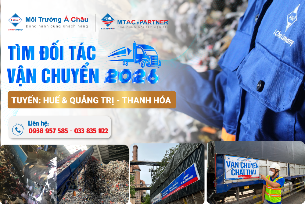 [Thông báo] Tìm Đối tác vận chuyển tuyến Huế - Quảng Trị - Thanh Hóa | Môi Trường Á Châu