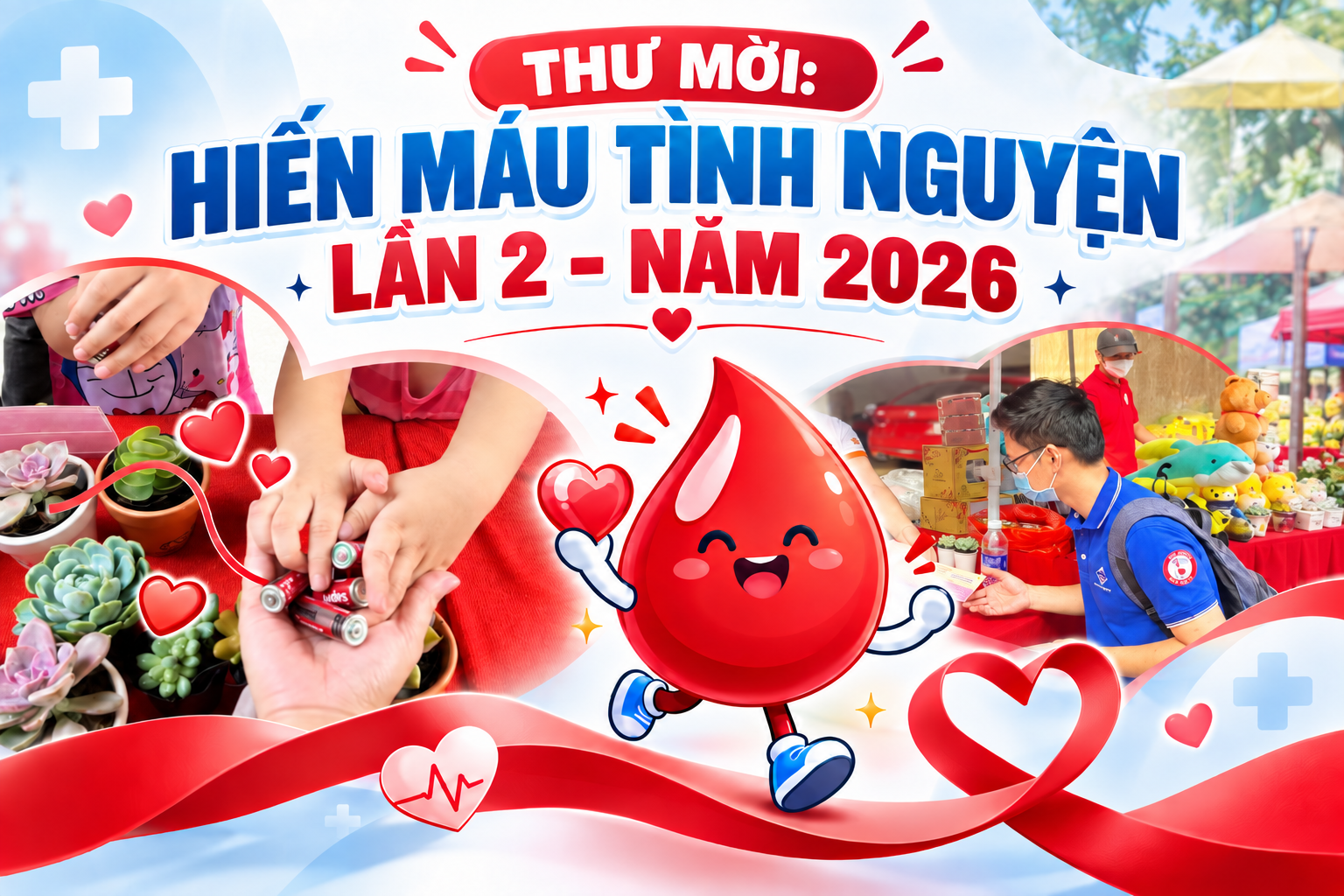 |Thư mời| “Một ngày cùng Cộng Đồng” năm 2026: Hiến máu tình nguyện – Văn hóa sẻ chia, Lan tỏa sống xanh