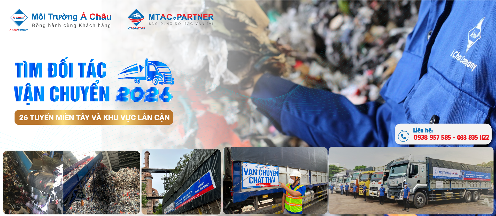 Đối tác vận chuyển hàng hóa, chất thải năm 2026