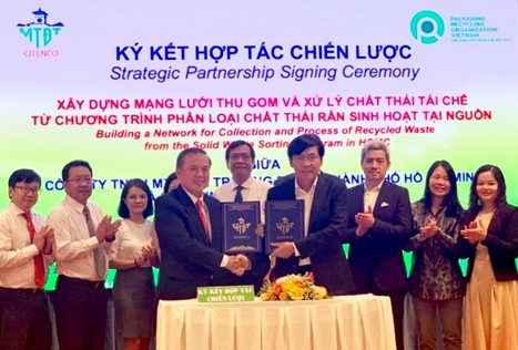 Citenco và PRO Việt Nam hợp tác xây dựng mạng lưới thu gom và xử lý chất thải tái chế