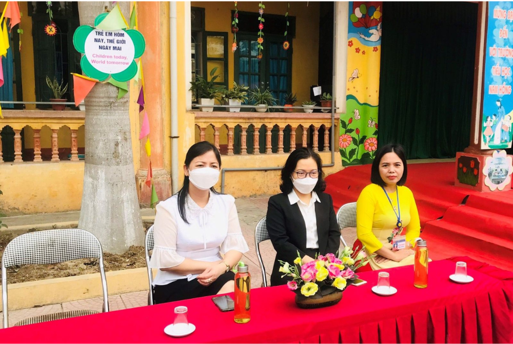 Hào hứng chương trình "Hành trình xanh - Tái sinh từ vỏ hộp sữa" tại Trường Tiểu học Nam Hồng!