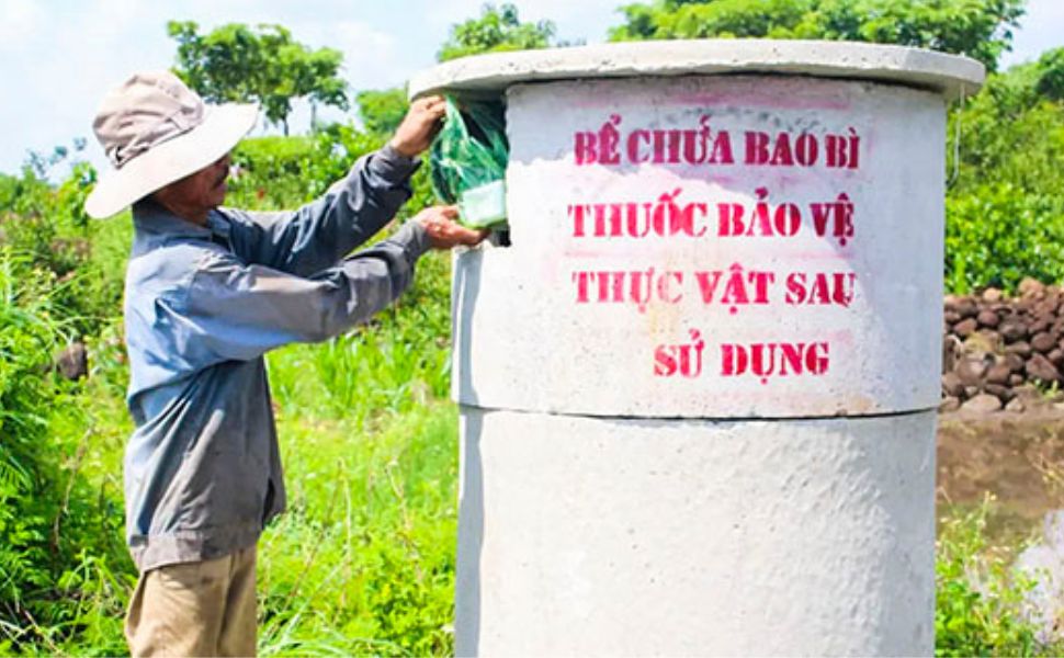Tiền Giang, thu gom xử lý thuốc bảo vệ thực vật