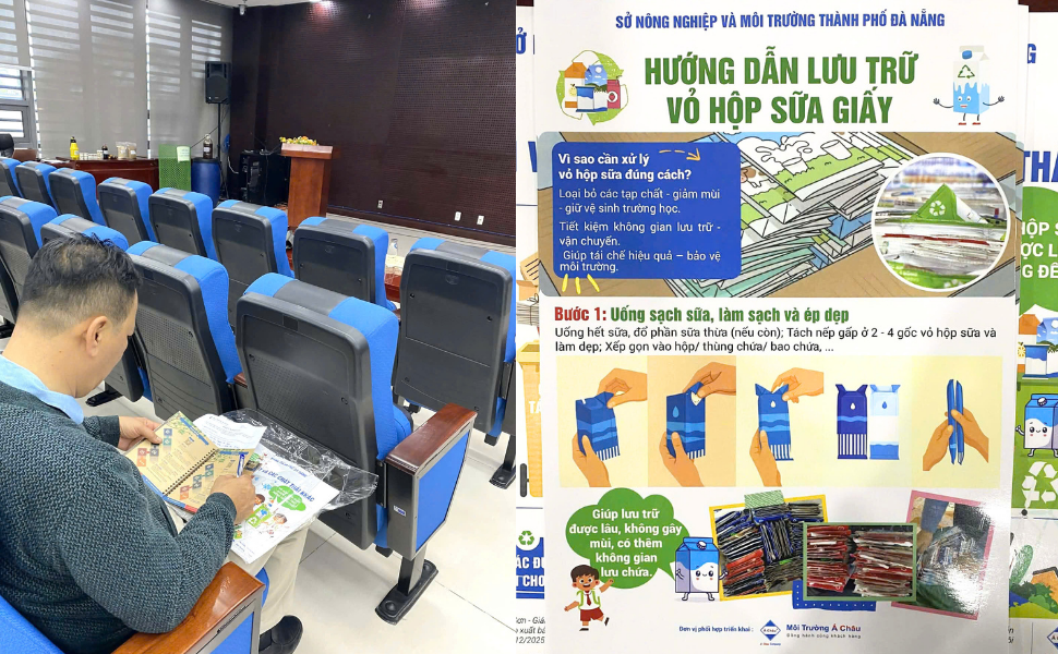 Môi Trường Á Châu đồng hành ấn phẩm cùng Sở Nông Nghiệp và Môi Trường 