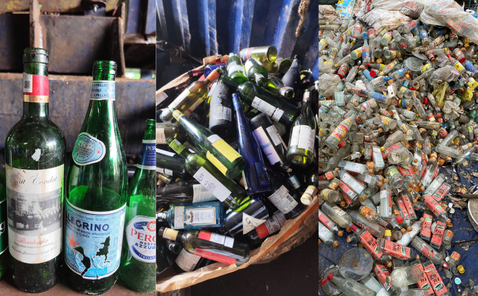 Tái chế thủy tinh 