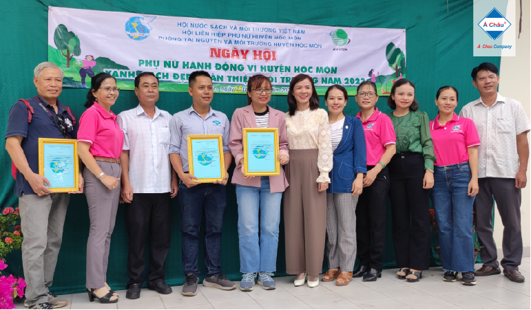 Phụ nữ hành động vì huyện Hóc Môn xanh, sạch, đẹp và thân thiện môi trường năm 2023